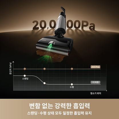 MOVA X4 Pro 올인원 물걸레 진공청소기